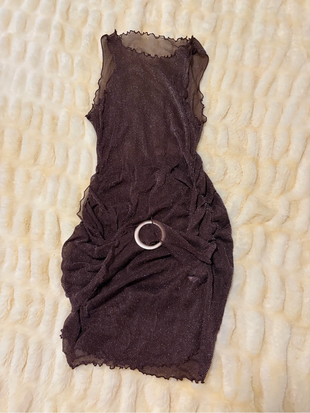 Sparkly coverup dress for vacay